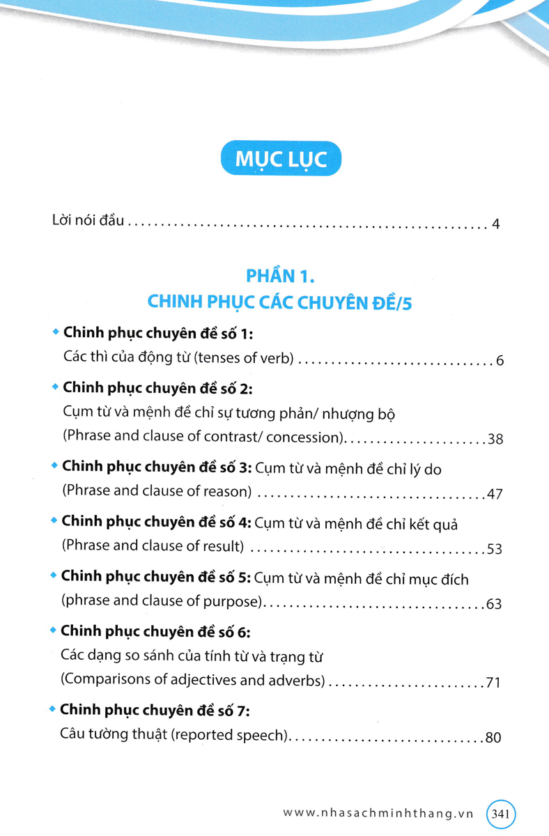 chinh phục kỳ thi tiếng anh vào lớp 10 - tập 1