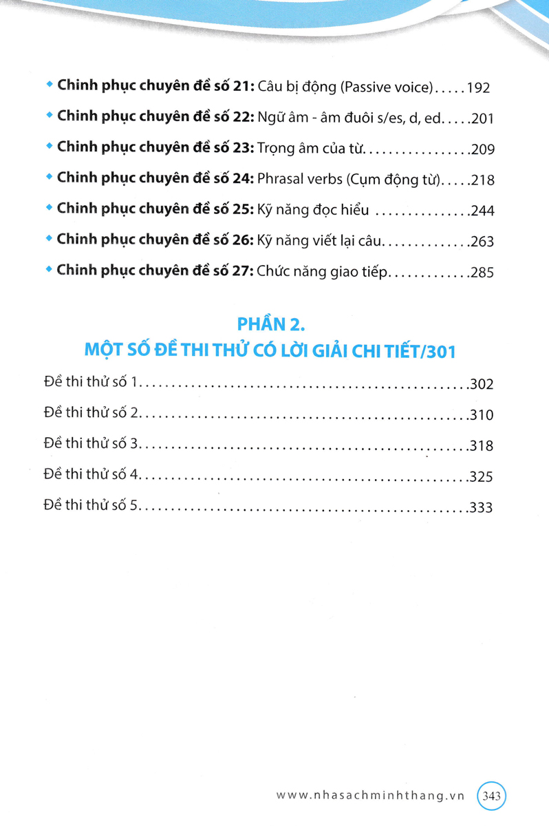 chinh phục kỳ thi tiếng anh vào lớp 10 - tập 1