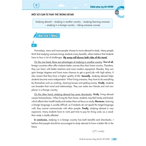 chinh phục kỳ thi vstep - 30 đề thi viết luận tiếng anh b1, b2 vstep