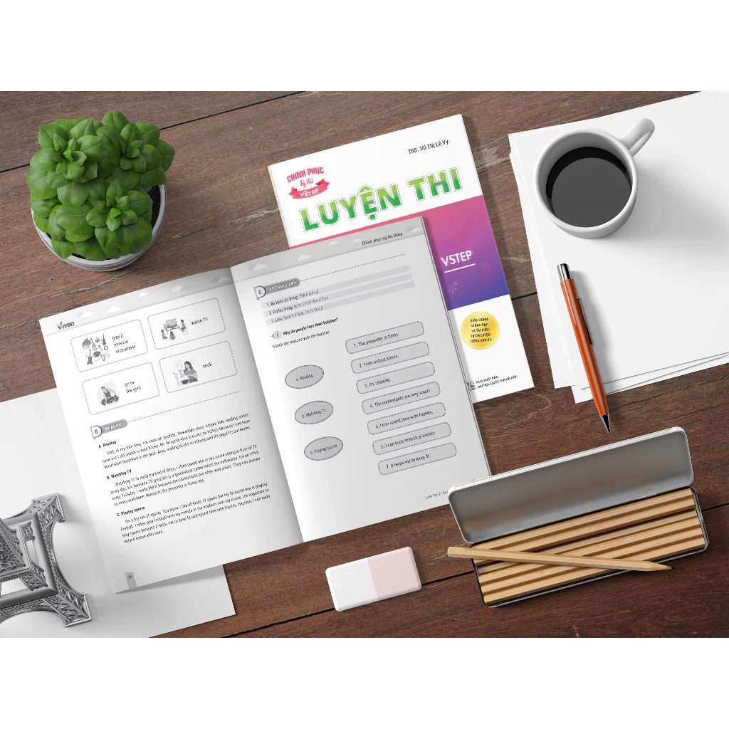 chinh phục kỳ thi vstep - luyện thi b1 vstep 4 kỹ năng