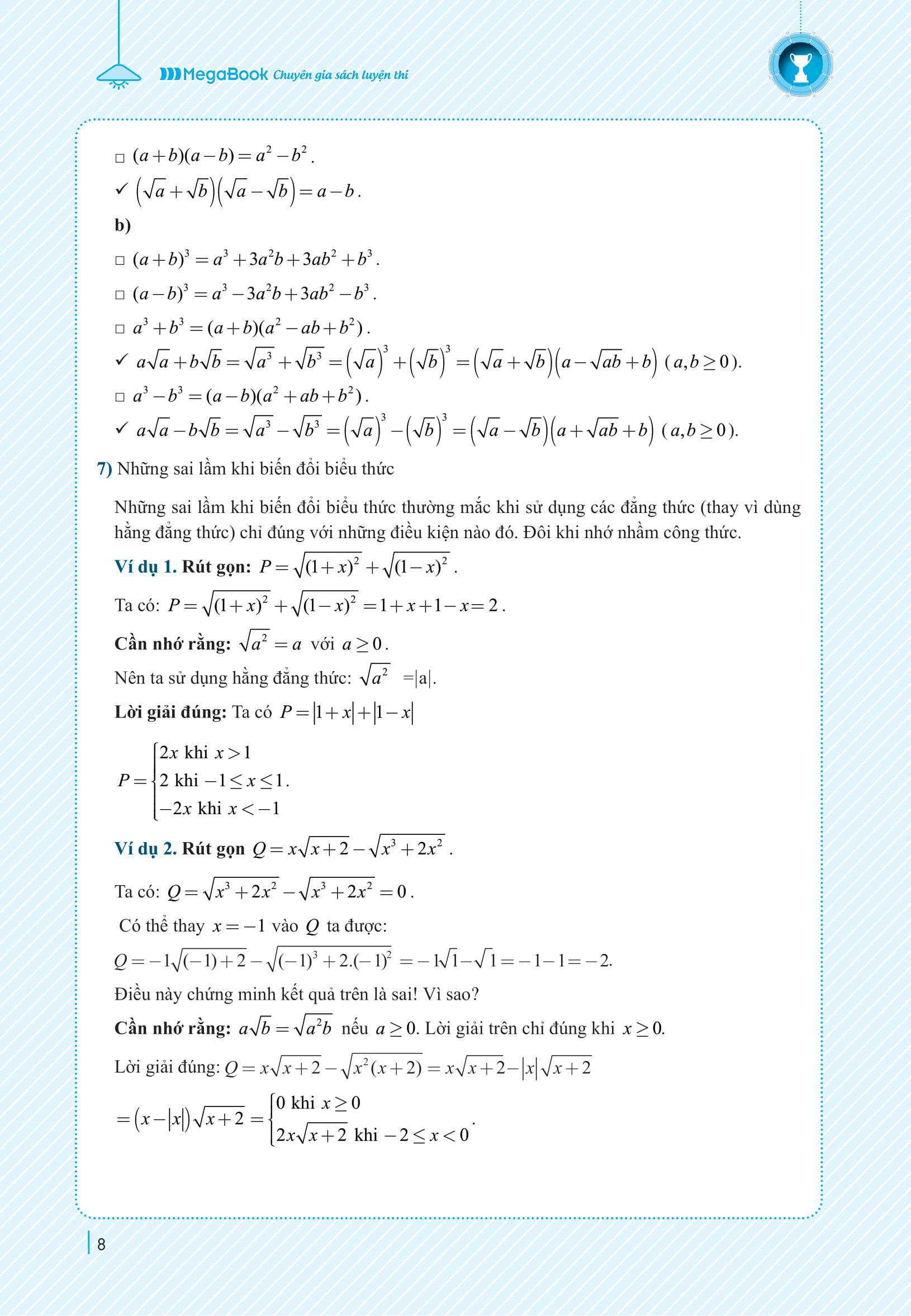 chinh phục luyện thi vào lớp 10 môn toán theo chủ đề
