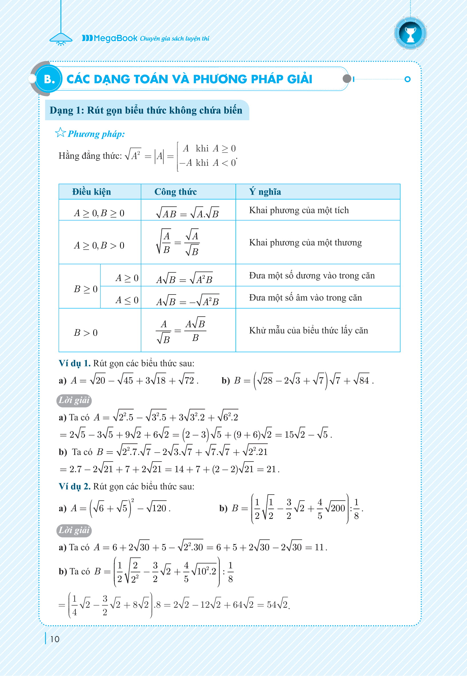 chinh phục luyện thi vào lớp 10 môn toán theo chủ đề