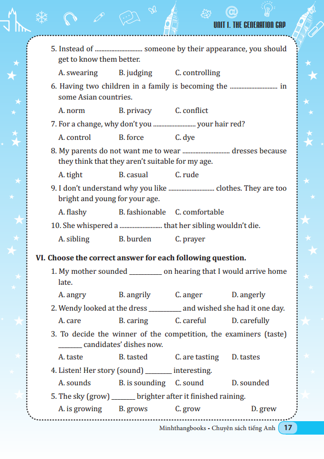 chinh phục ngữ pháp và bài tập tiếng anh 11 - tập 1