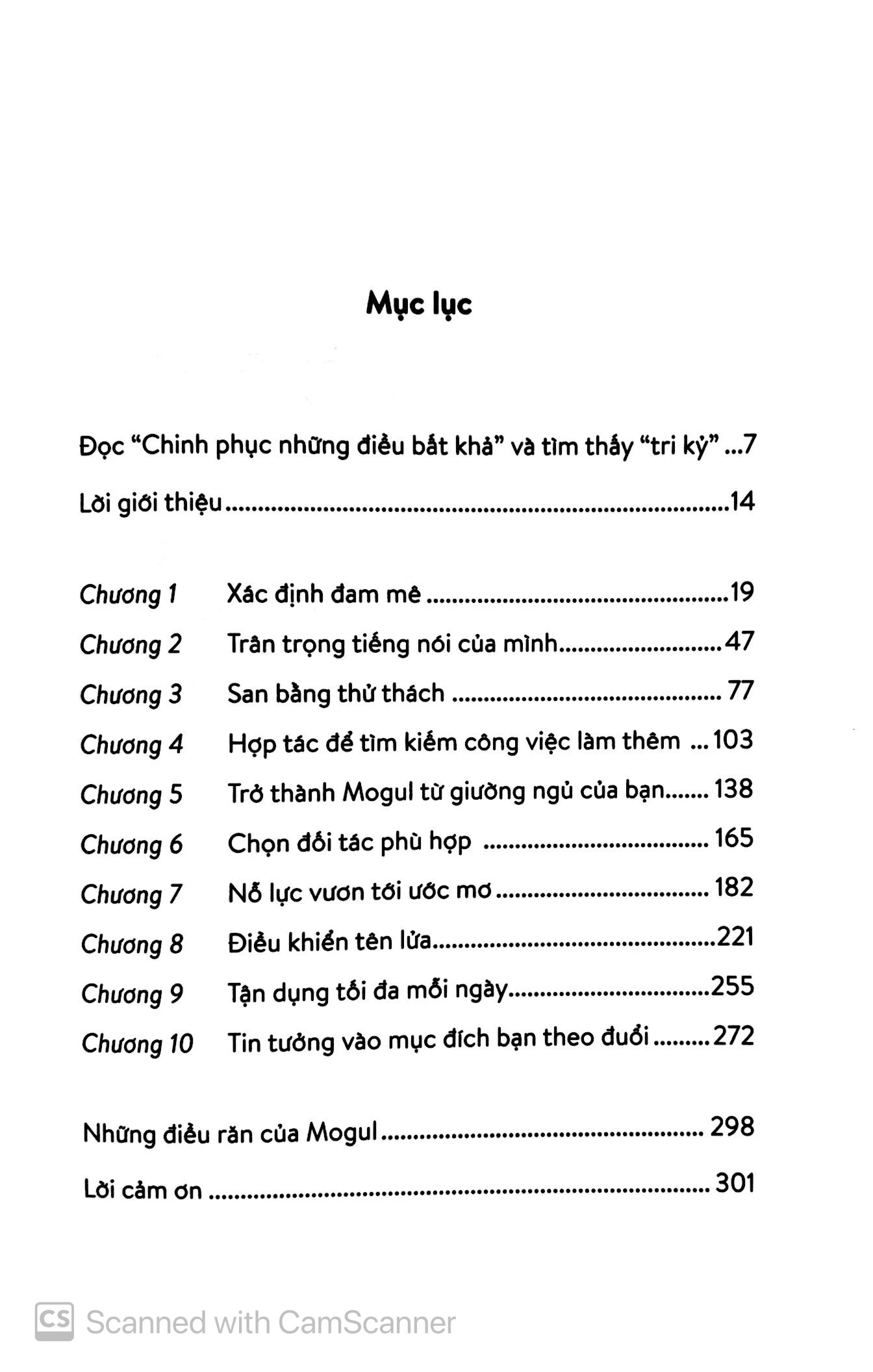 chinh phục những điều bất khả - you are a mogul