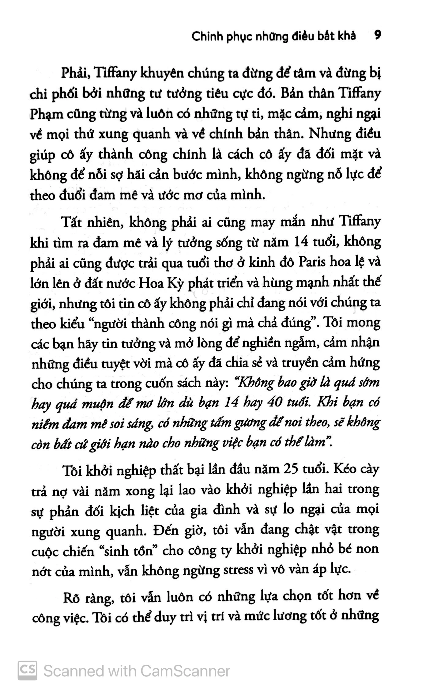 chinh phục những điều bất khả - you are a mogul