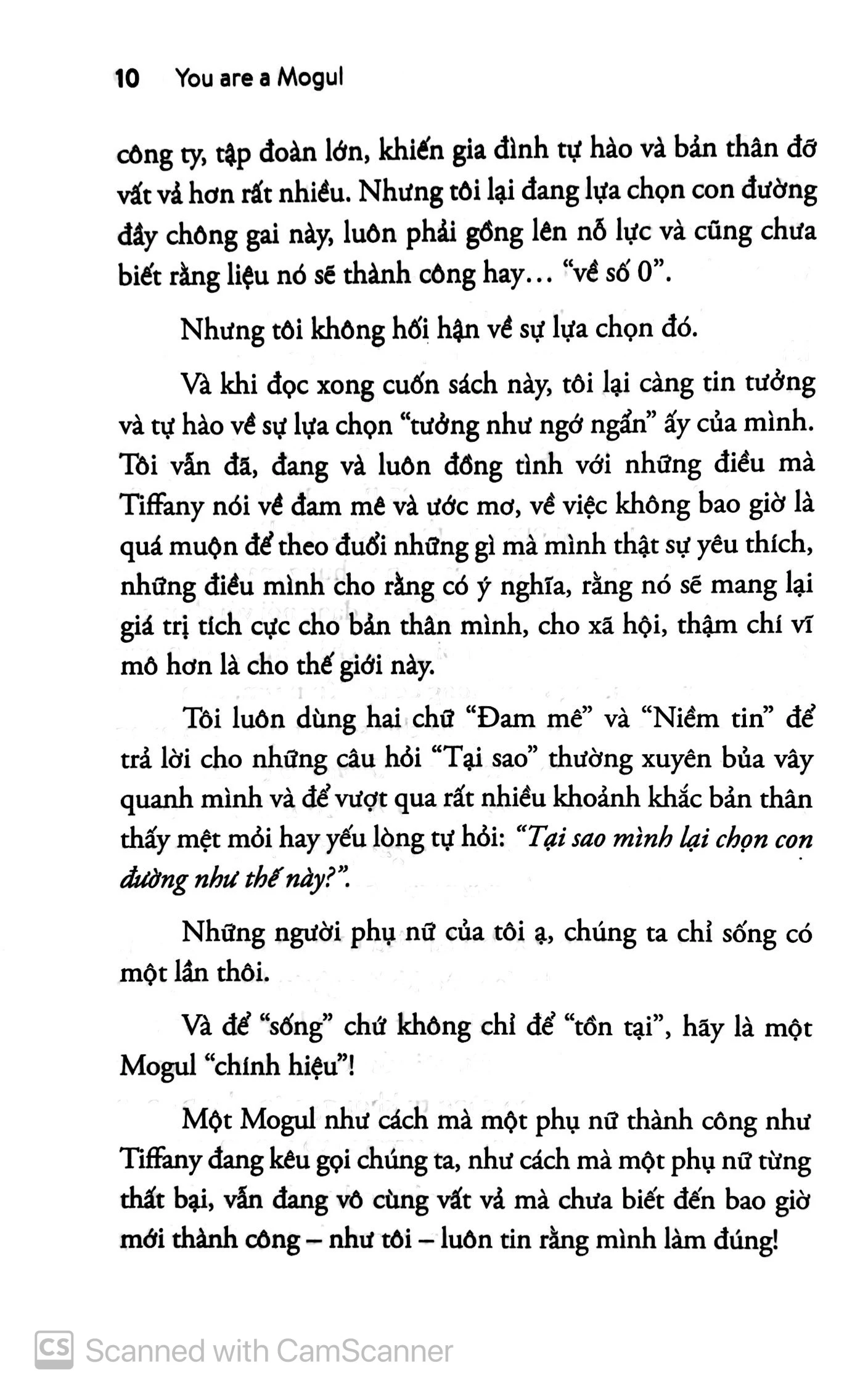 chinh phục những điều bất khả - you are a mogul