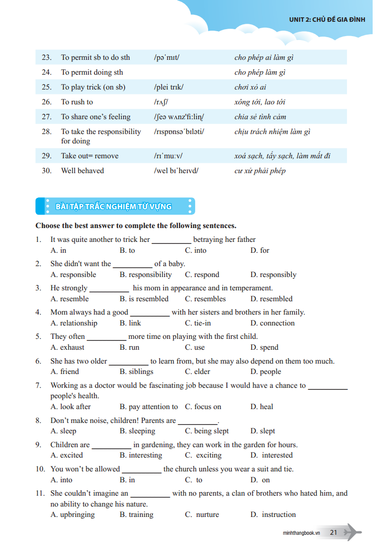 chinh phục từ vựng tiếng anh dùng cho học sinh thi thpt quốc gia và sinh viên các trường đại học, cao đẳng