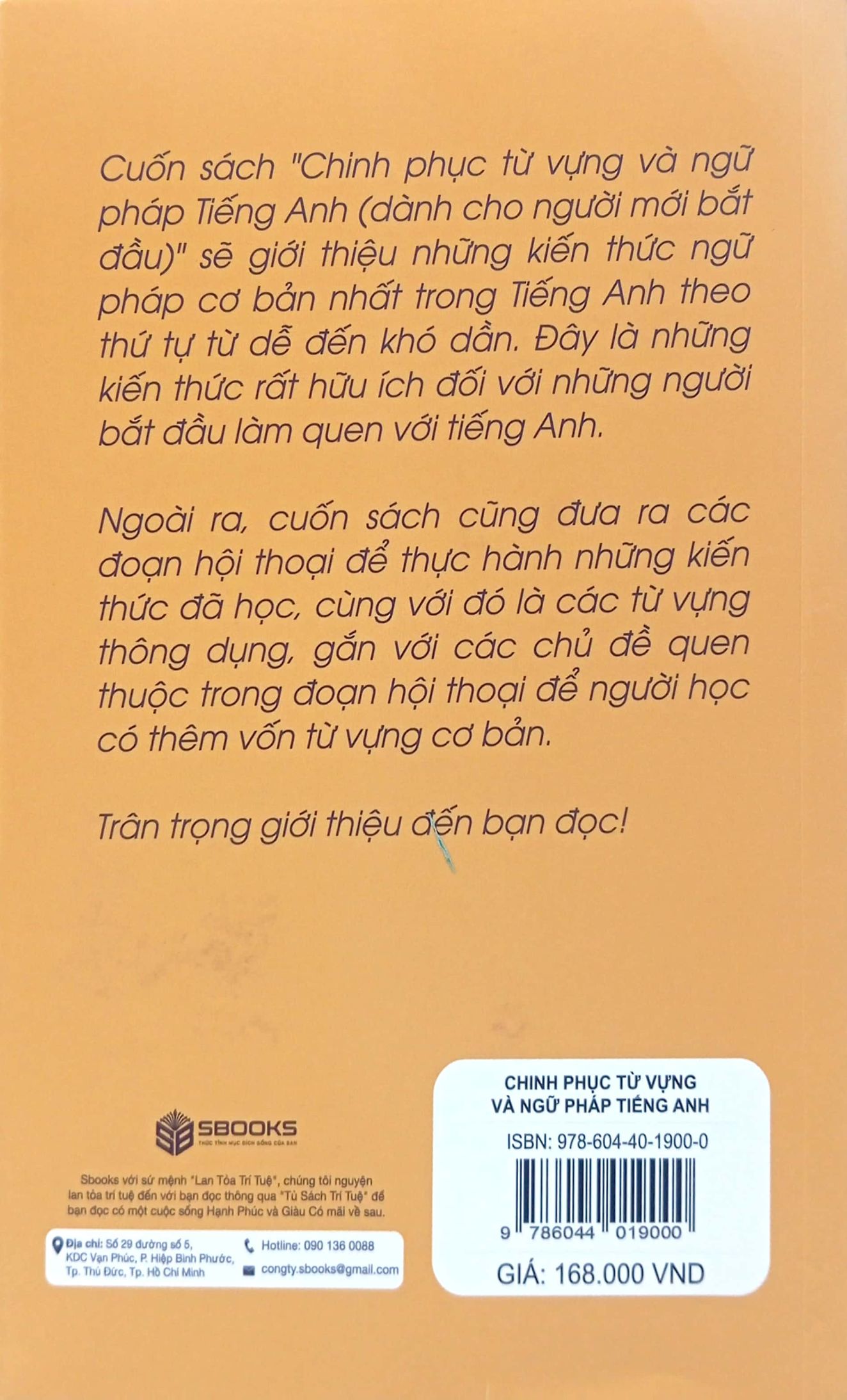 chinh phục từ vựng và ngữ pháp tiếng anh - dành cho người mới bắt đầu