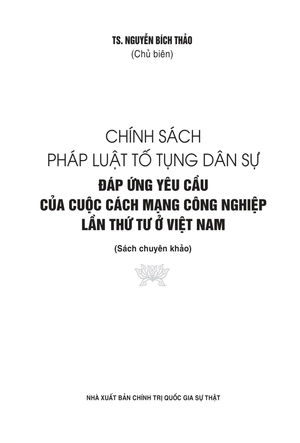 chính sách pháp luật tố tụng dân sự đáp ứng yêu cầu của cuộc cách mạng công nghiệp lần thứ tư ở việt nam