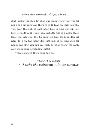 chính sách pháp luật tố tụng dân sự đáp ứng yêu cầu của cuộc cách mạng công nghiệp lần thứ tư ở việt nam
