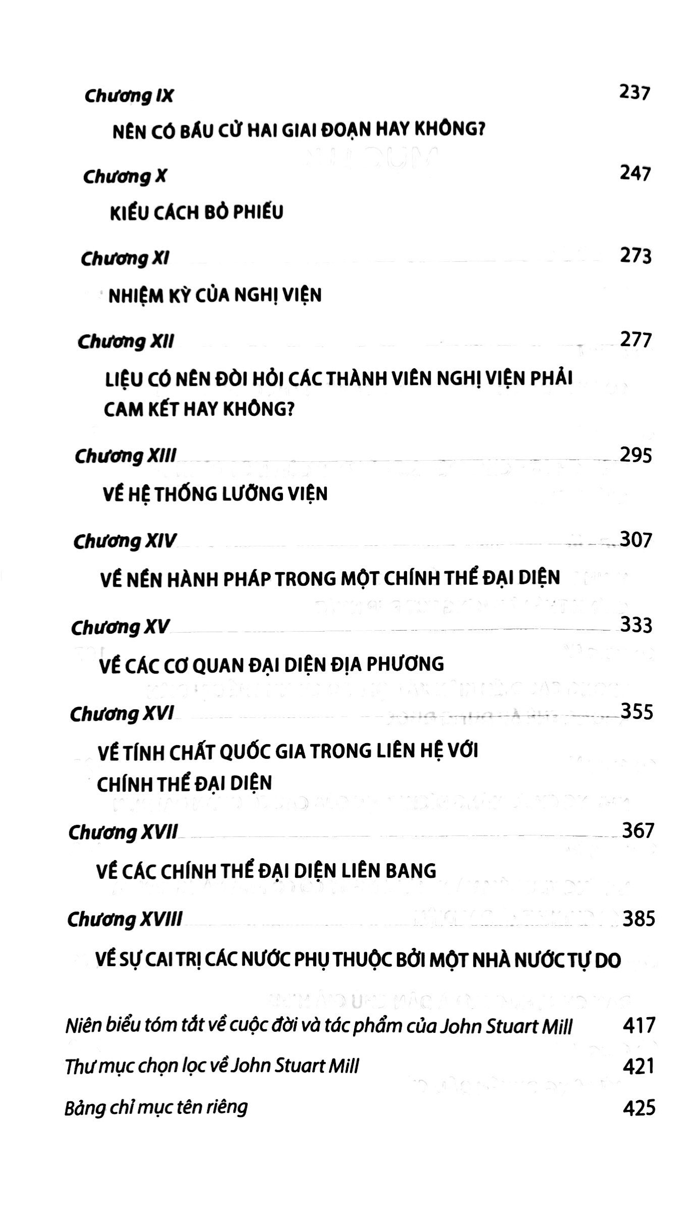 chính thể đại diện - representative government