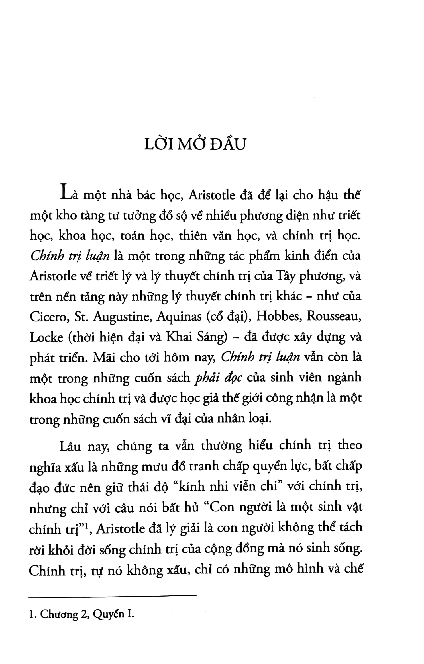 Chinh Tri Luan (Tai Ban 2023)