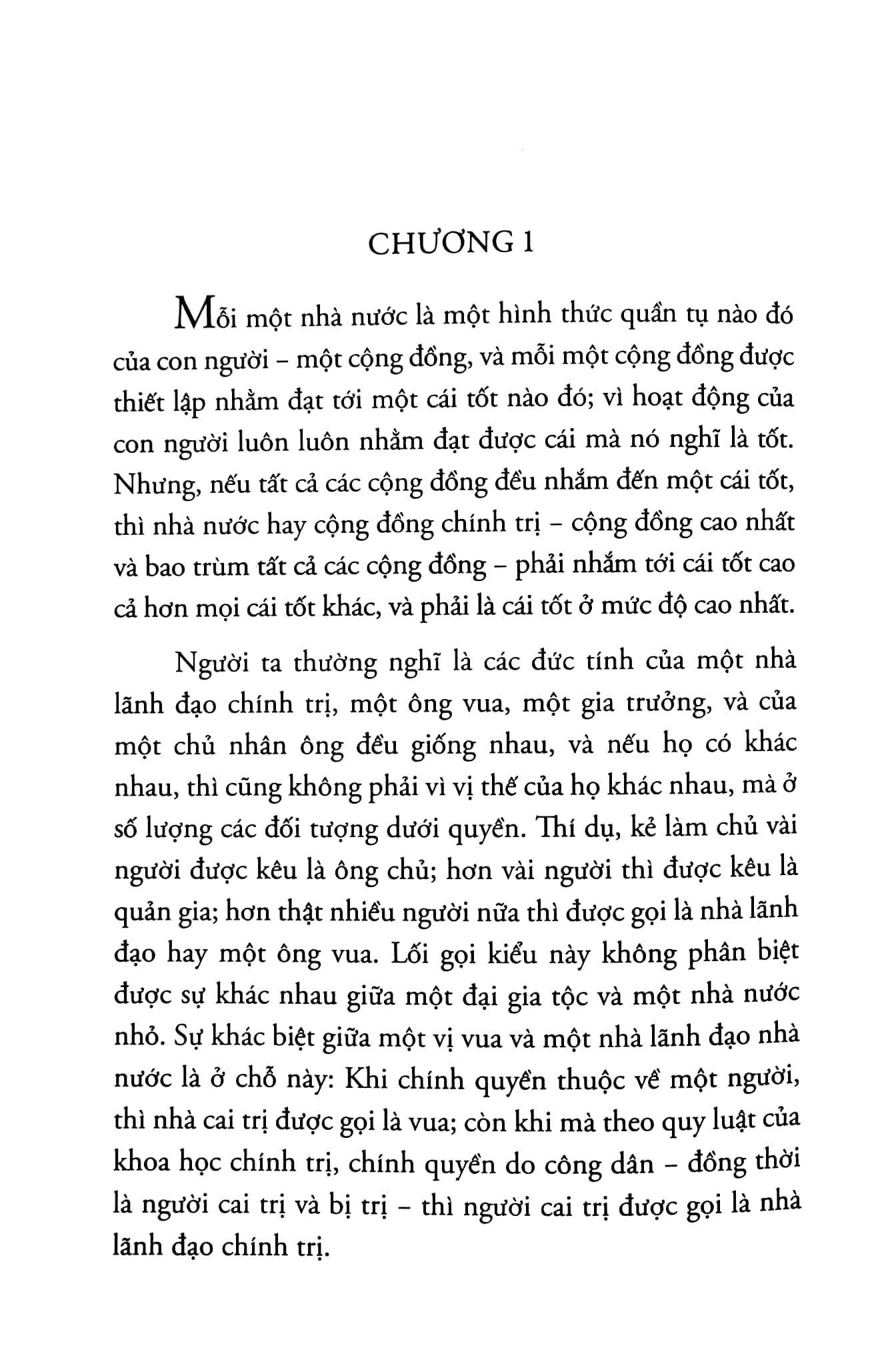 Chinh Tri Luan (Tai Ban 2023)