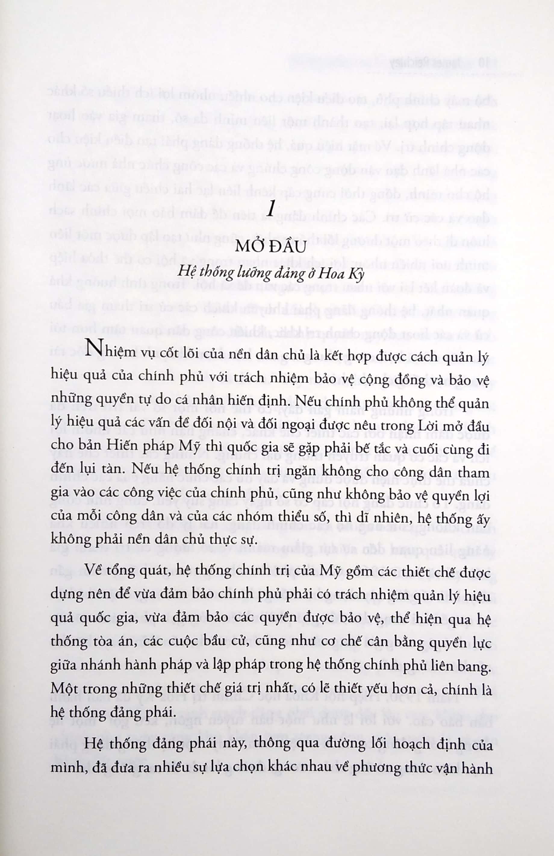 chính trường hoa kỳ: lịch sử đảng phái