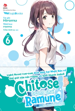 chitose trong chai ramune - tập 6 - bản giới hạn - tặng kèm bìa áo limited + postcard có chân đế