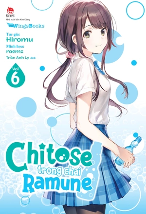 chitose trong chai ramune - tập 6 - bản giới hạn - tặng kèm bìa áo limited + postcard có chân đế