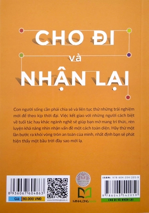 cho đi và nhận lại - nghệ thuật xây dựng mối quan hệ công sở