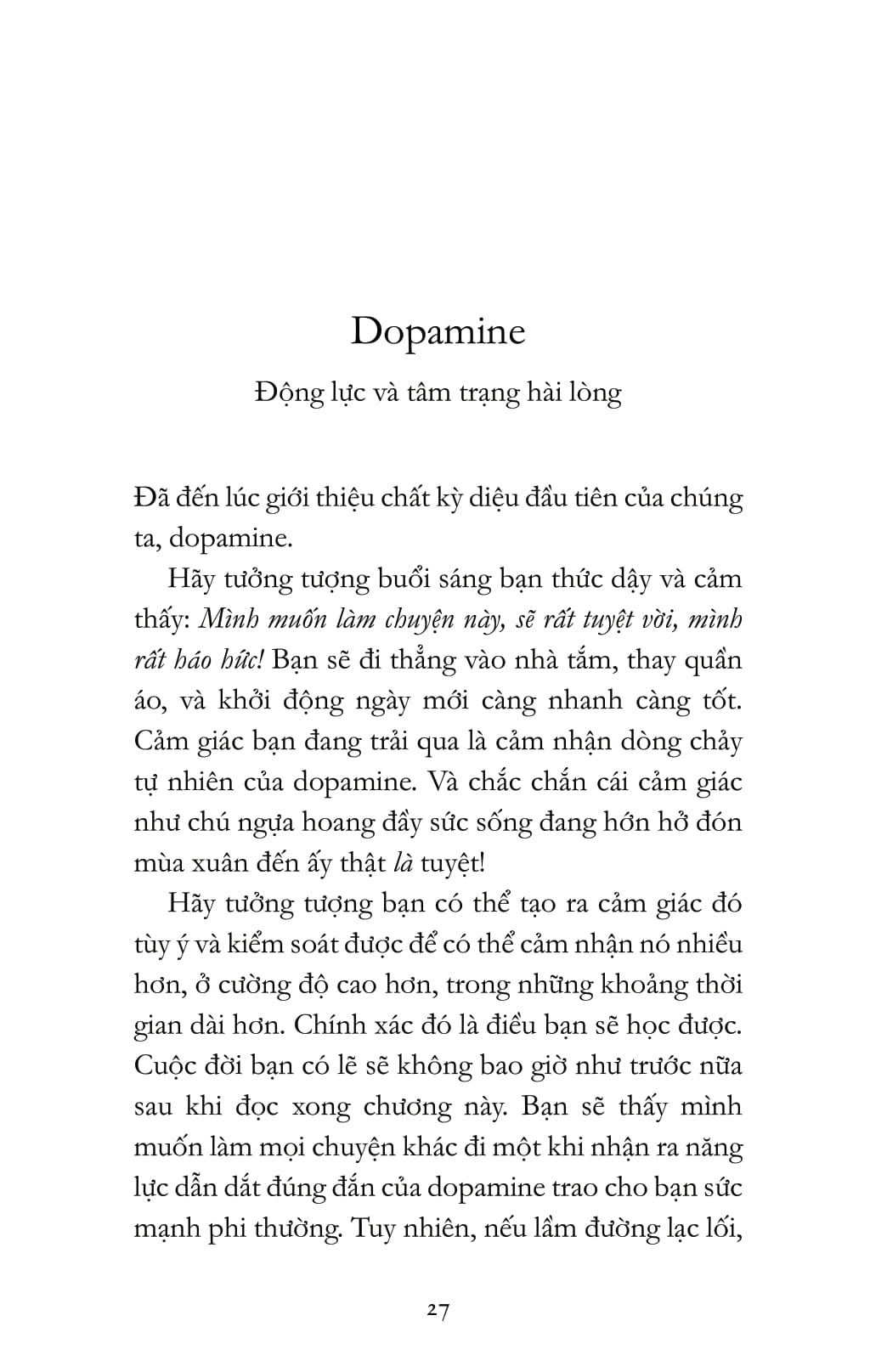 cho đời nhẹ lên cao - giải mã sáu hormone hạnh phúc