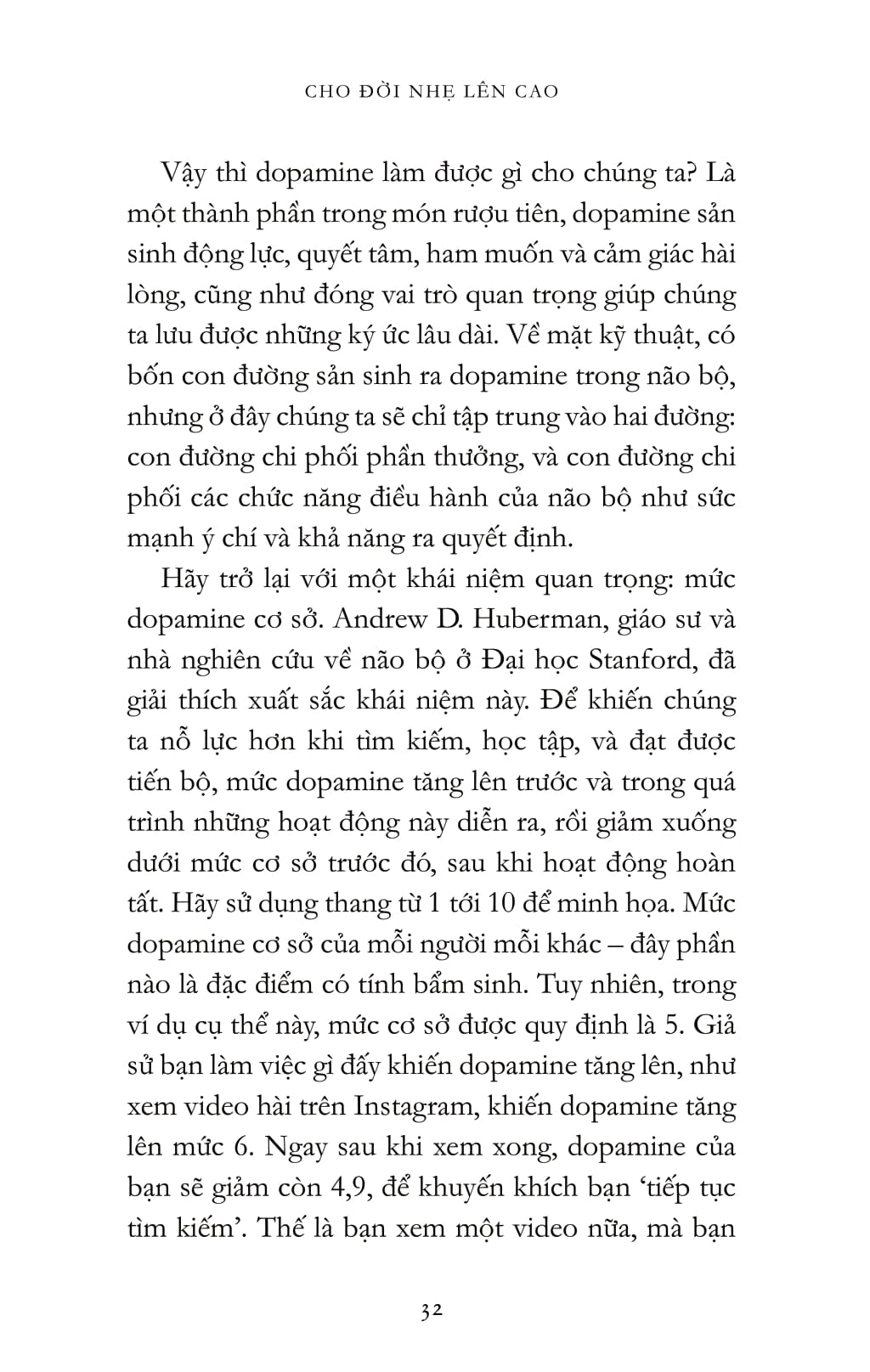 cho đời nhẹ lên cao - giải mã sáu hormone hạnh phúc