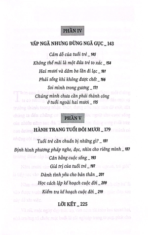 cho đứa trẻ hai mươi tập làm người lớn