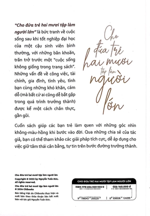 cho đứa trẻ hai mươi tập làm người lớn