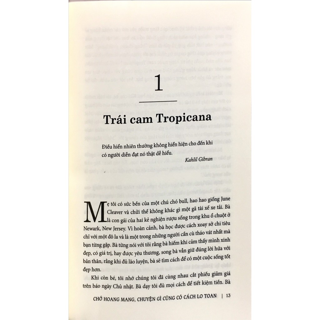chớ hoang mang, chuyện gì cũng có cách lo toan