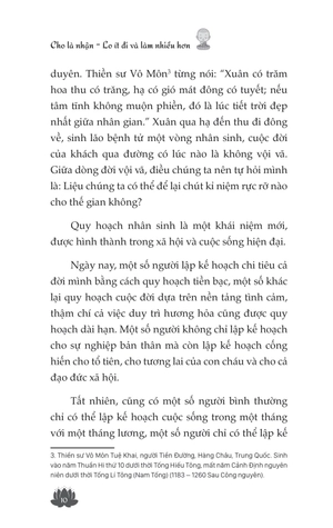 cho là nhận - lo ít đi và làm nhiều hơn