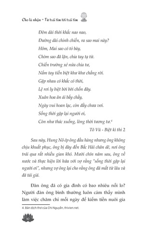 cho là nhận - từ trái tim tới trái tim