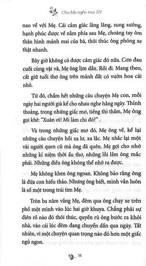 cho mẹ nghe mùi tết