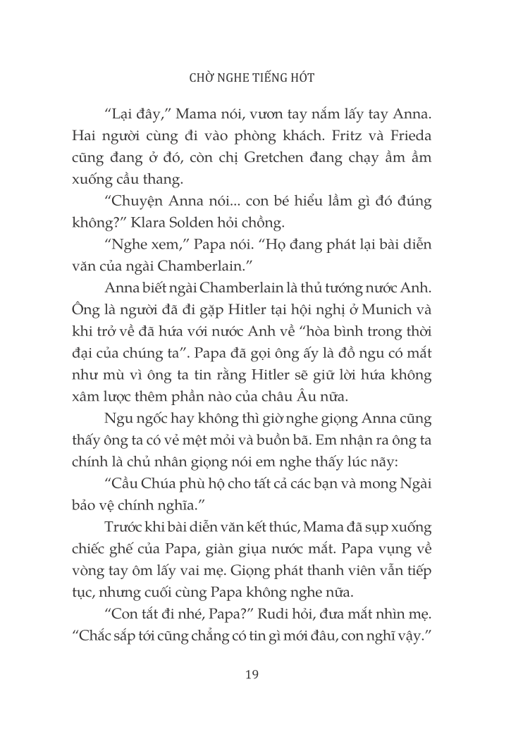 chờ nghe tiếng hót