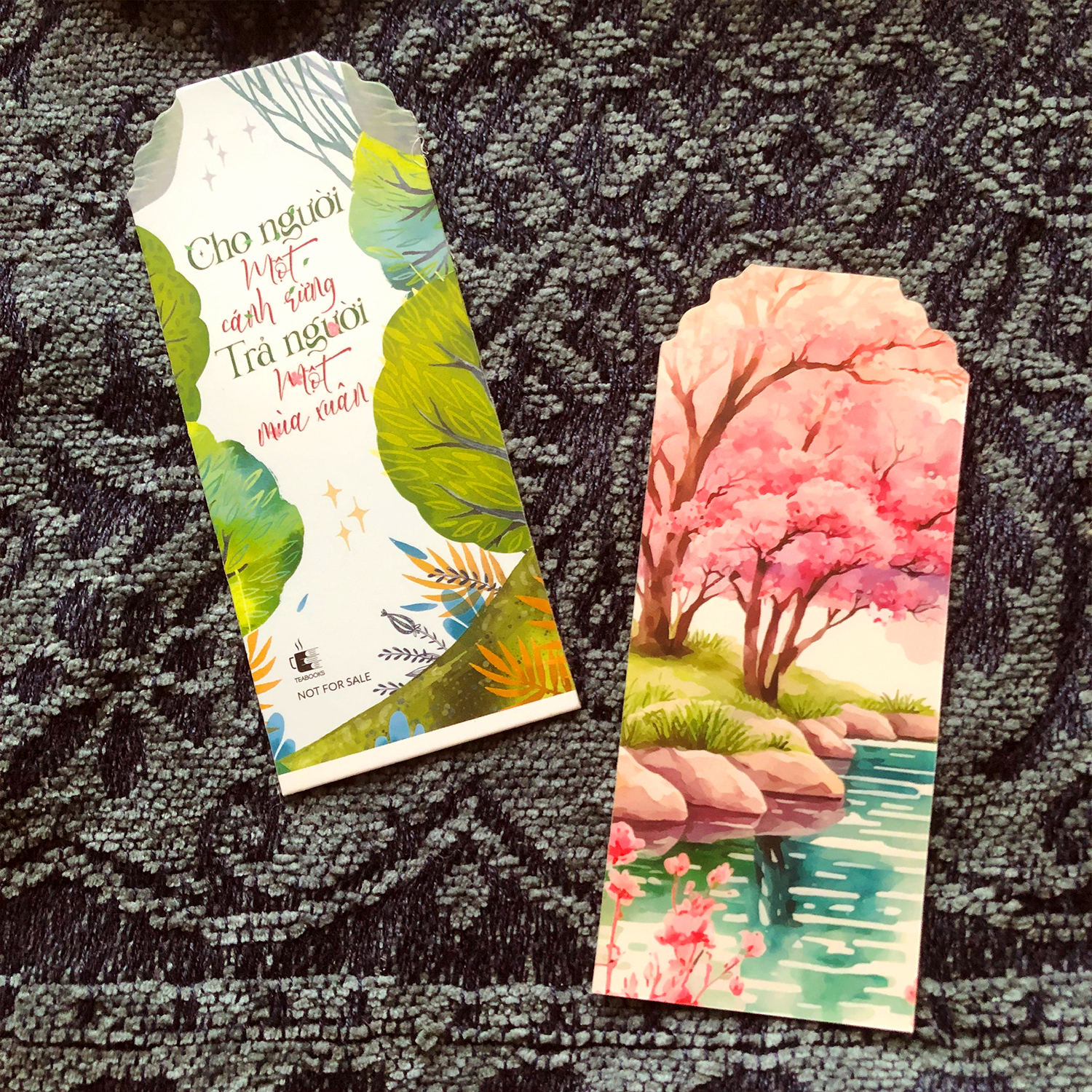 cho người một cánh rừng - trả người một mùa xuân - tặng kèm bookmark
