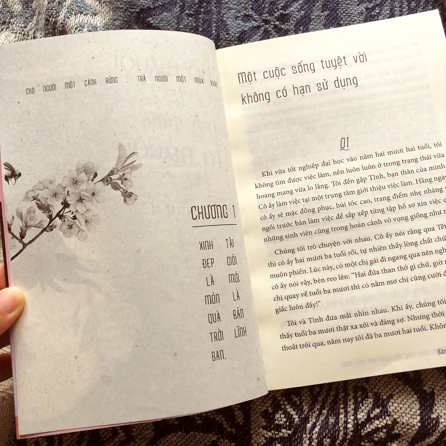 cho người một cánh rừng - trả người một mùa xuân - tặng kèm bookmark