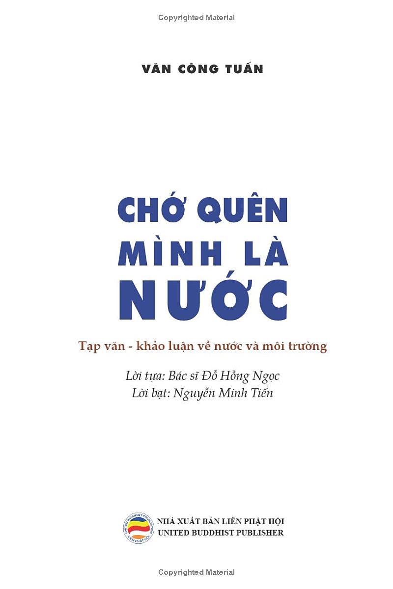 chớ quên mình là nước