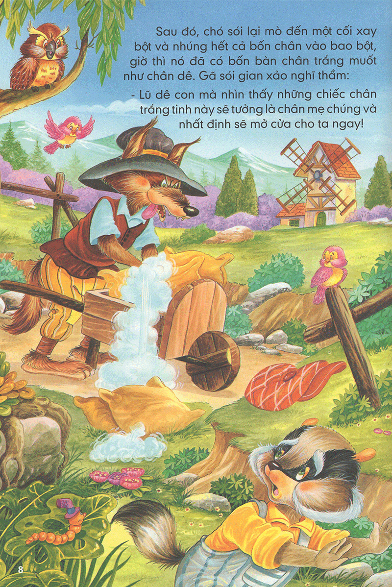 chó sói và bảy chú dê con