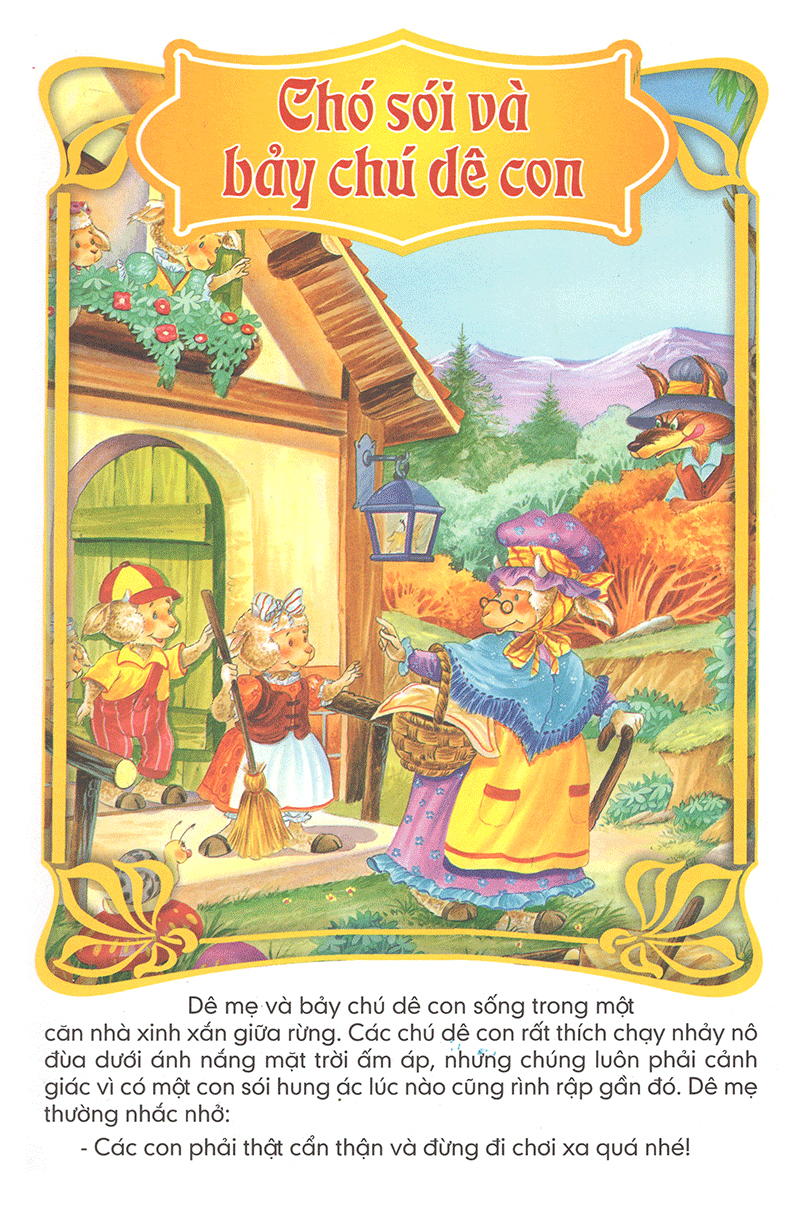 chó sói và bảy chú dê con