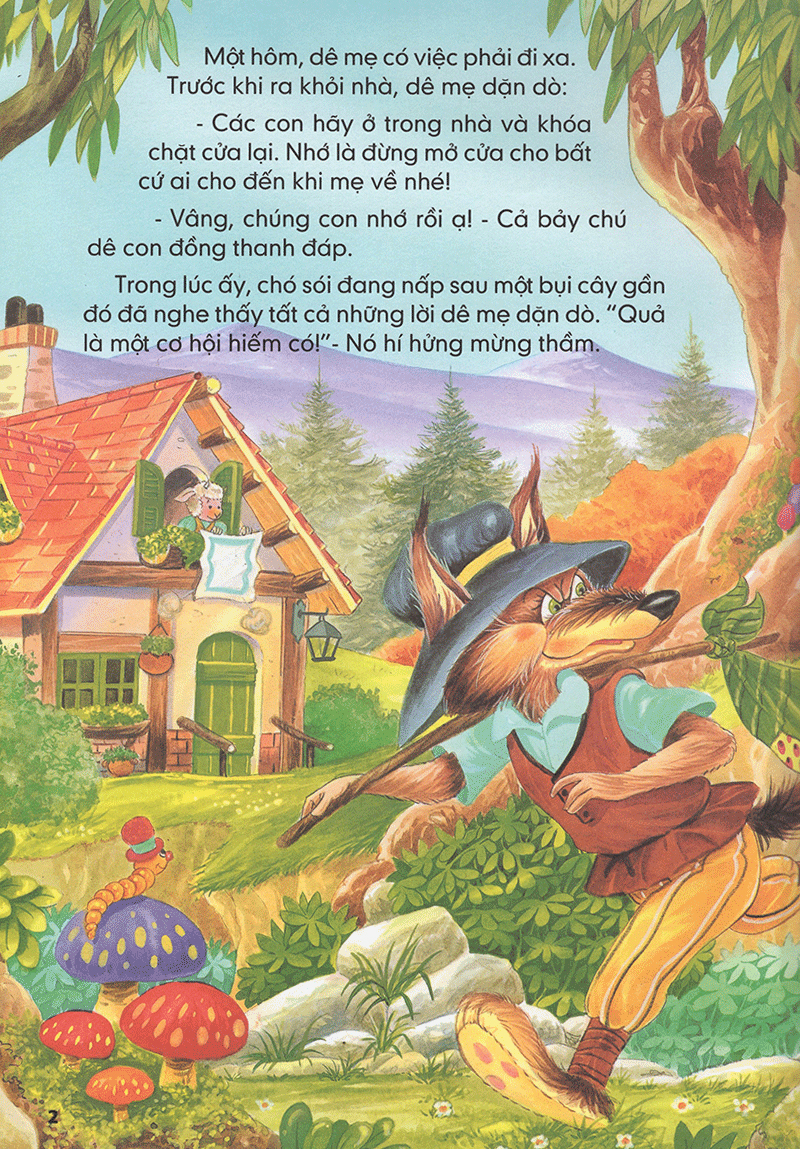 chó sói và bảy chú dê con