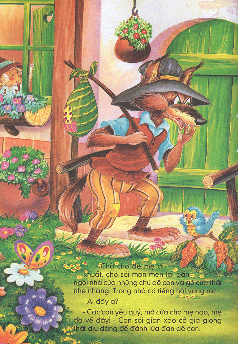 chó sói và bảy chú dê con