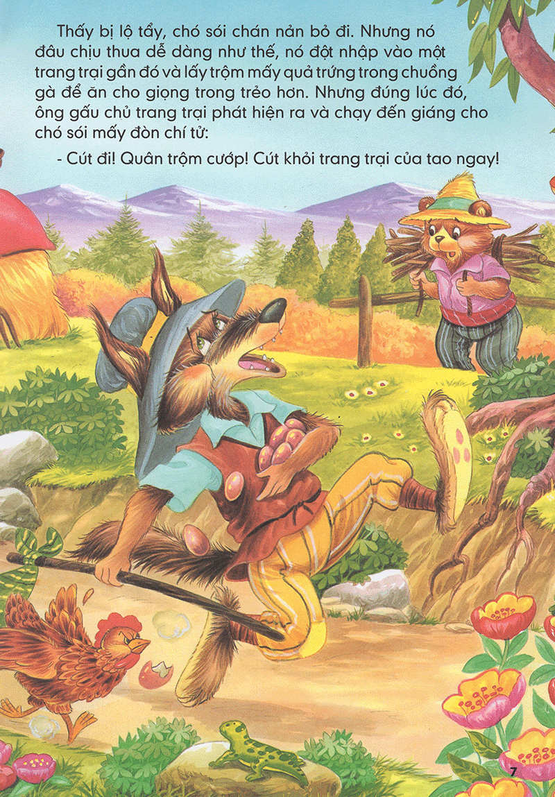 chó sói và bảy chú dê con