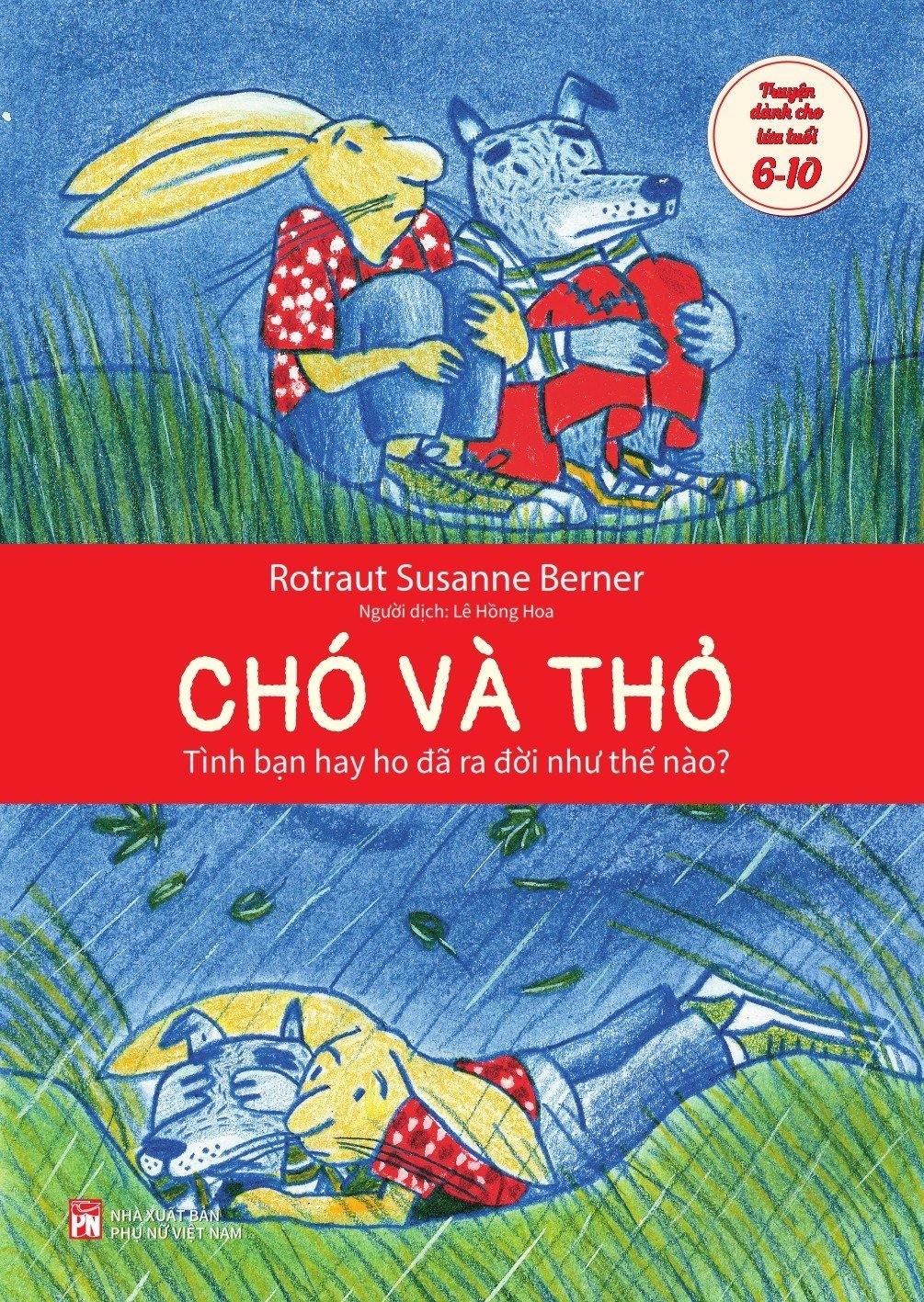 chó và thỏ - tình bạn hay ho đã ra đời như thế nào?