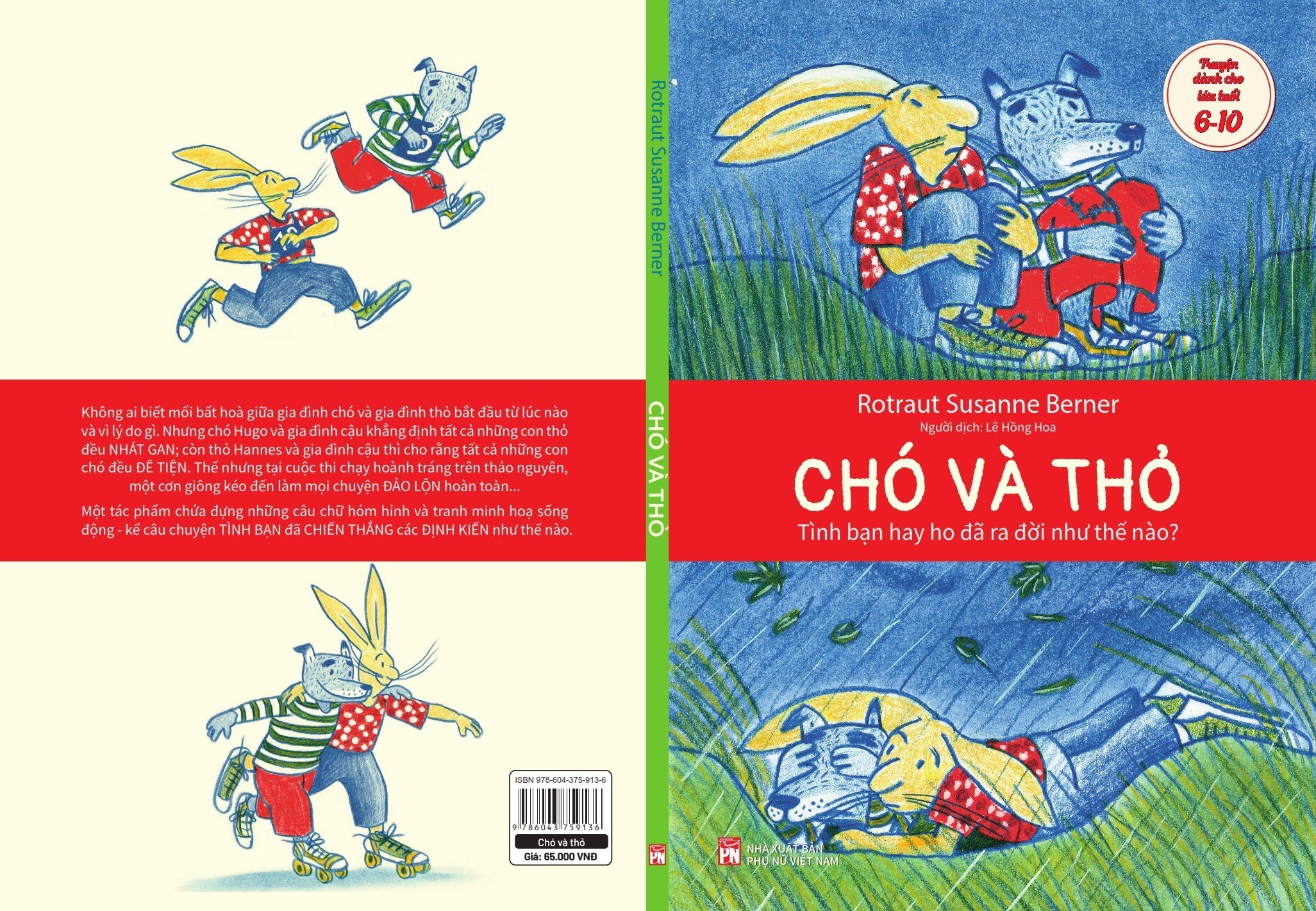 chó và thỏ - tình bạn hay ho đã ra đời như thế nào?