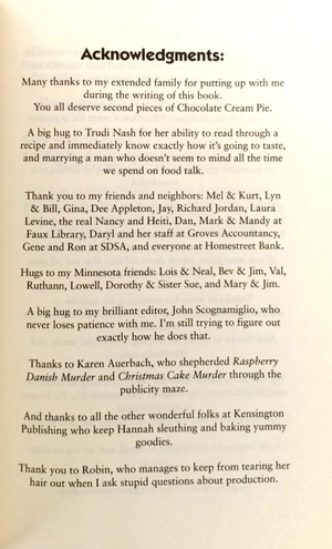 chocolate cream pie murder (a hannah swensen mystery)