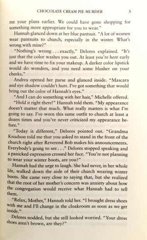 chocolate cream pie murder (a hannah swensen mystery)