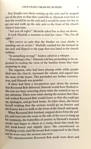 chocolate cream pie murder (a hannah swensen mystery)