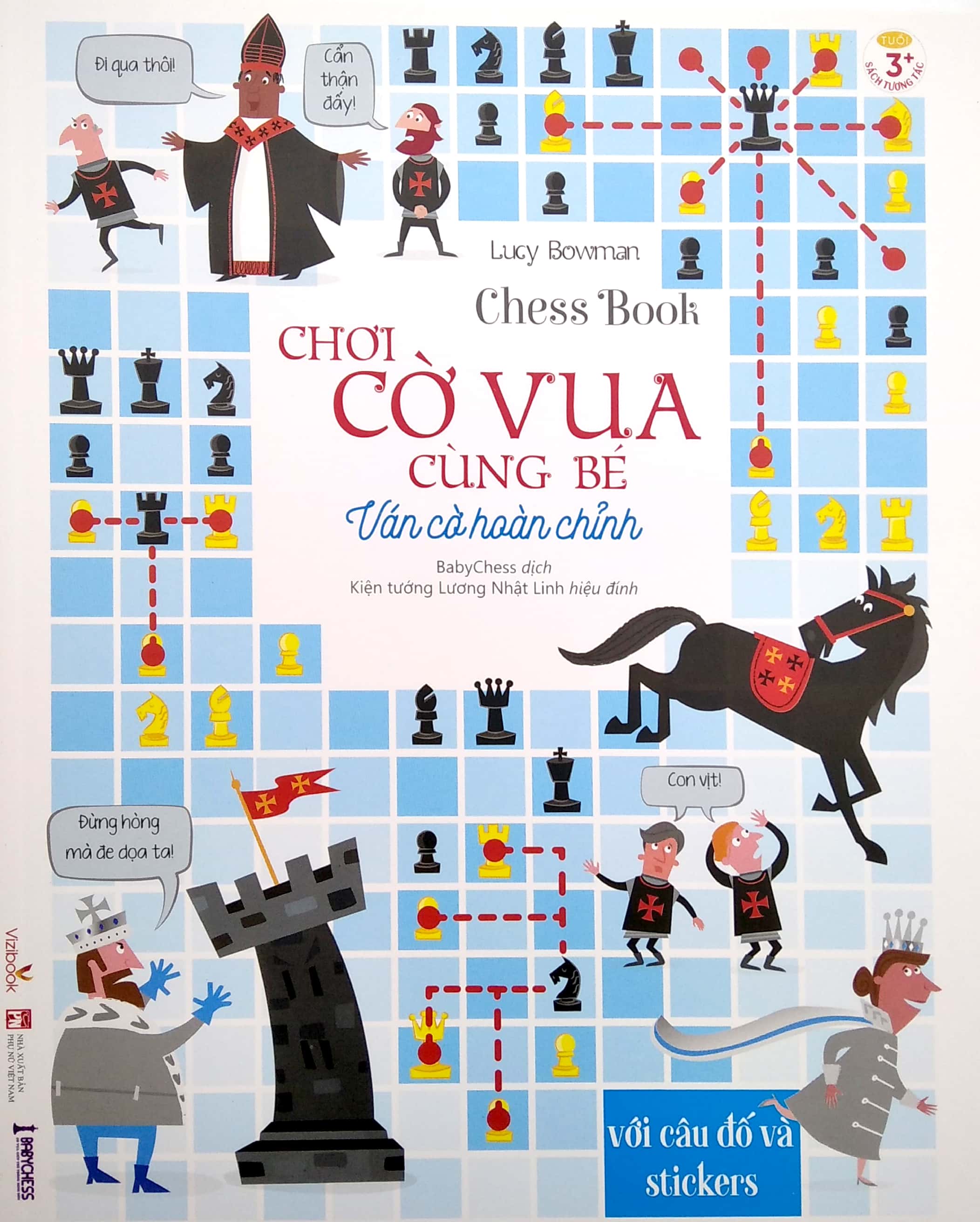 chơi cờ vua cùng bé - ván cờ hoàn chỉnh (2022)