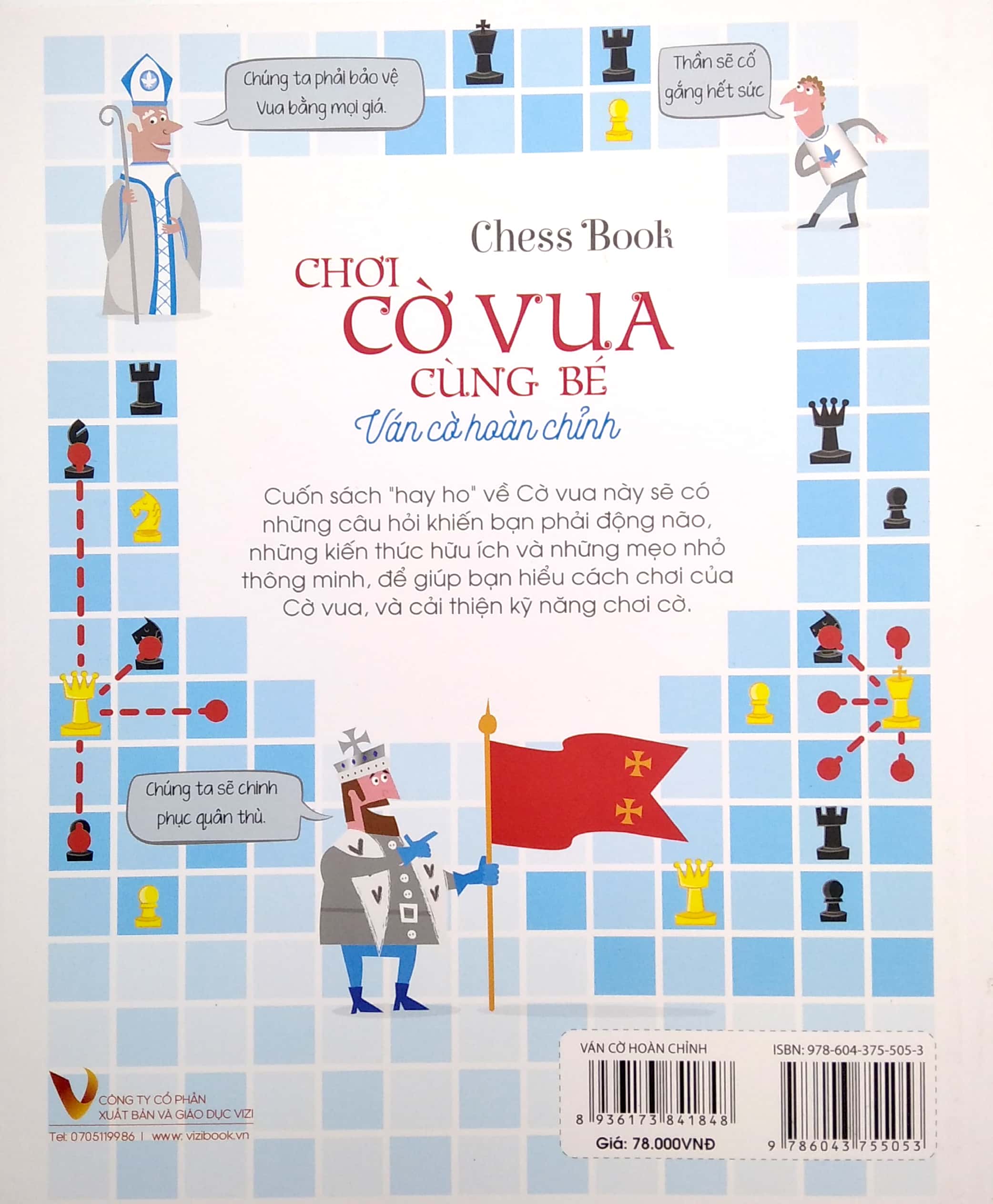 chơi cờ vua cùng bé - ván cờ hoàn chỉnh (2022)