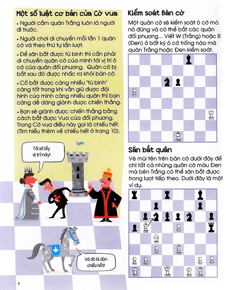 Chơi Cờ Vua Cùng Bé - Ván Cờ Hoàn Chỉnh