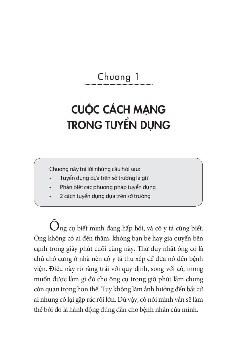 chọn đúng người vào đúng việc