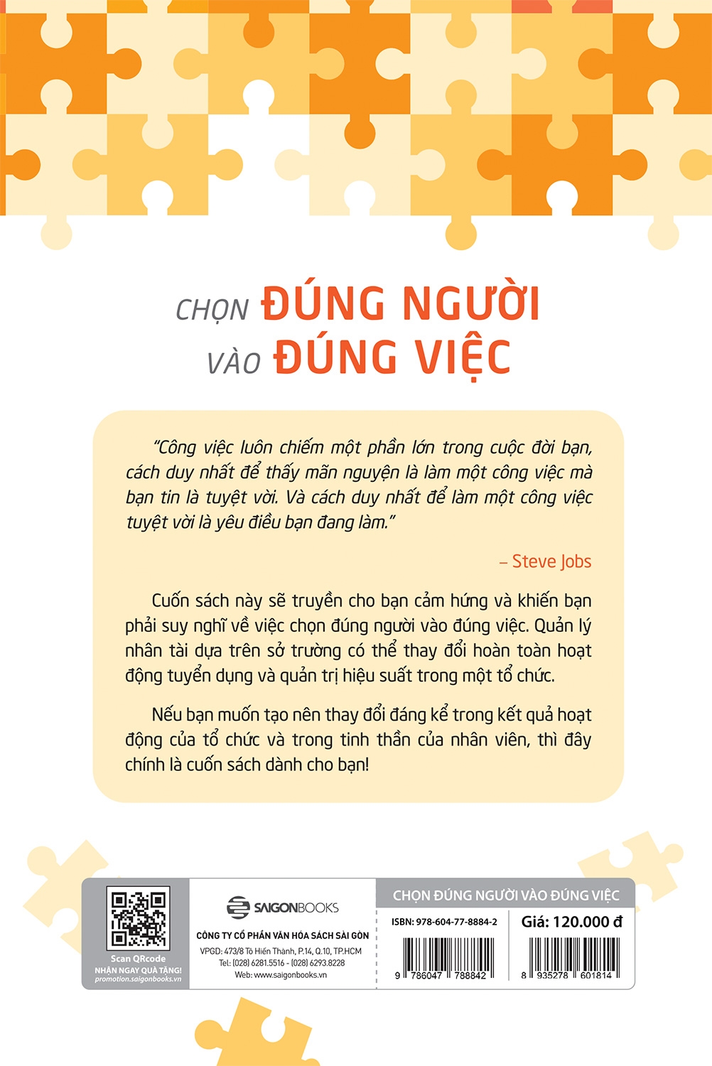 chọn đúng người vào đúng việc