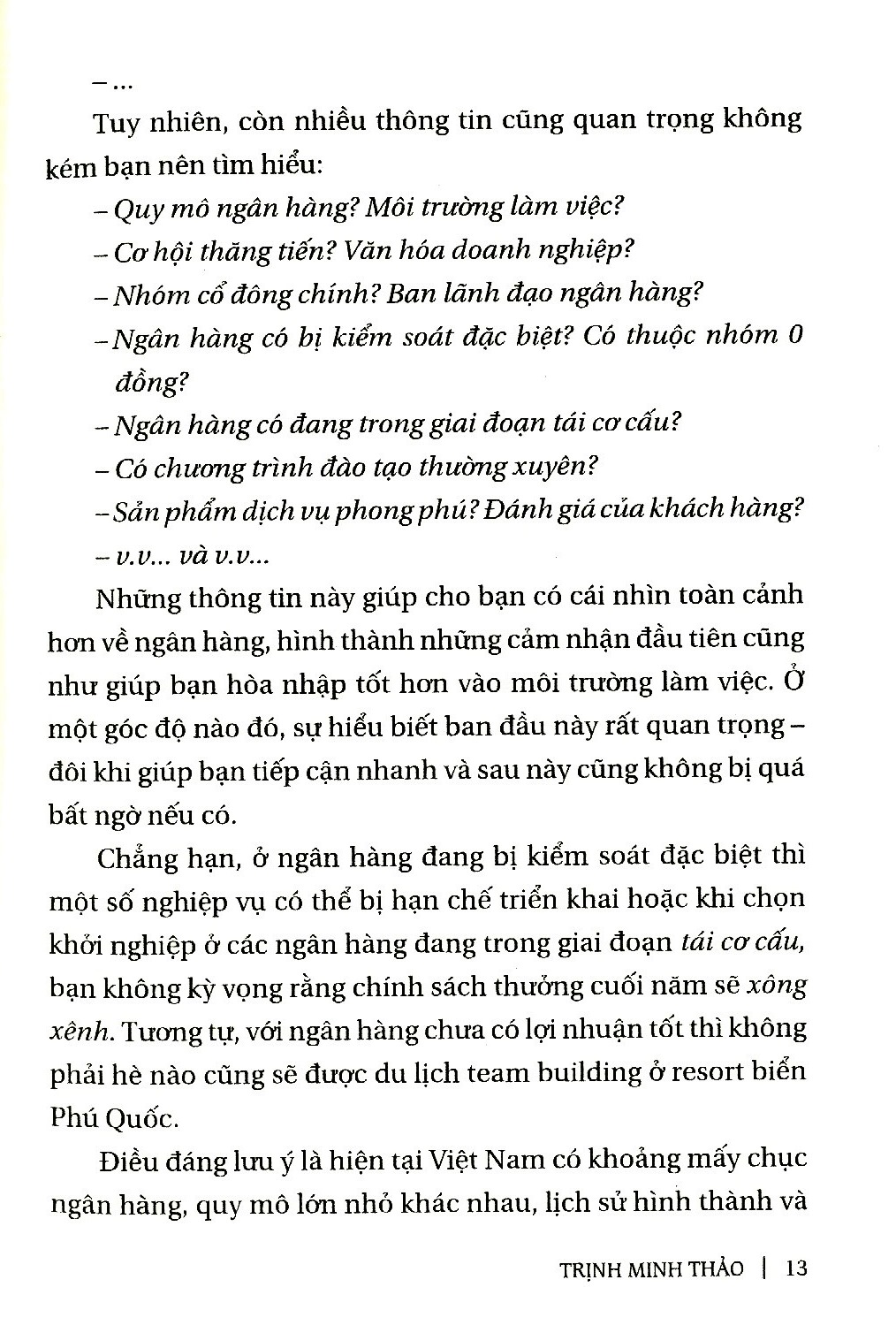 chọn ngân hàng hay chọn giám đốc
