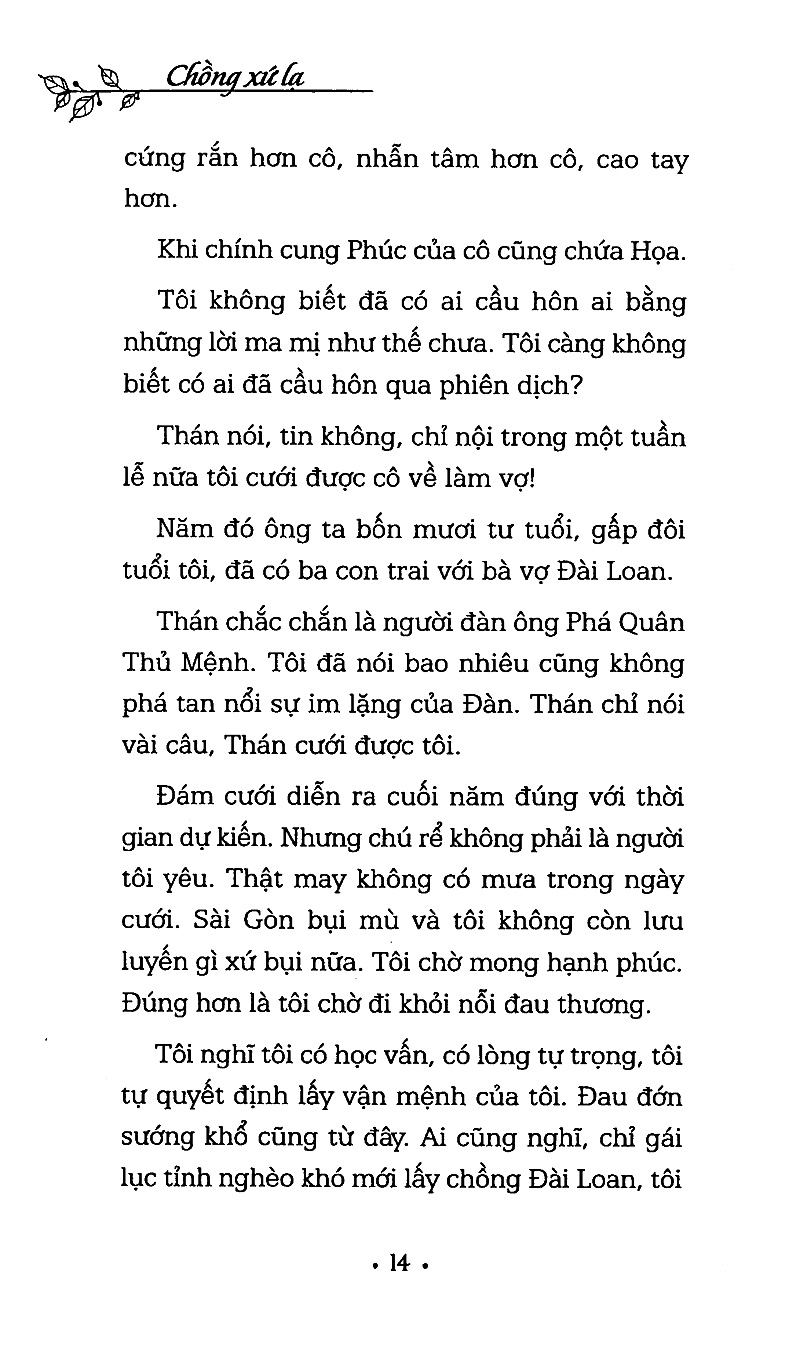chồng xứ lạ